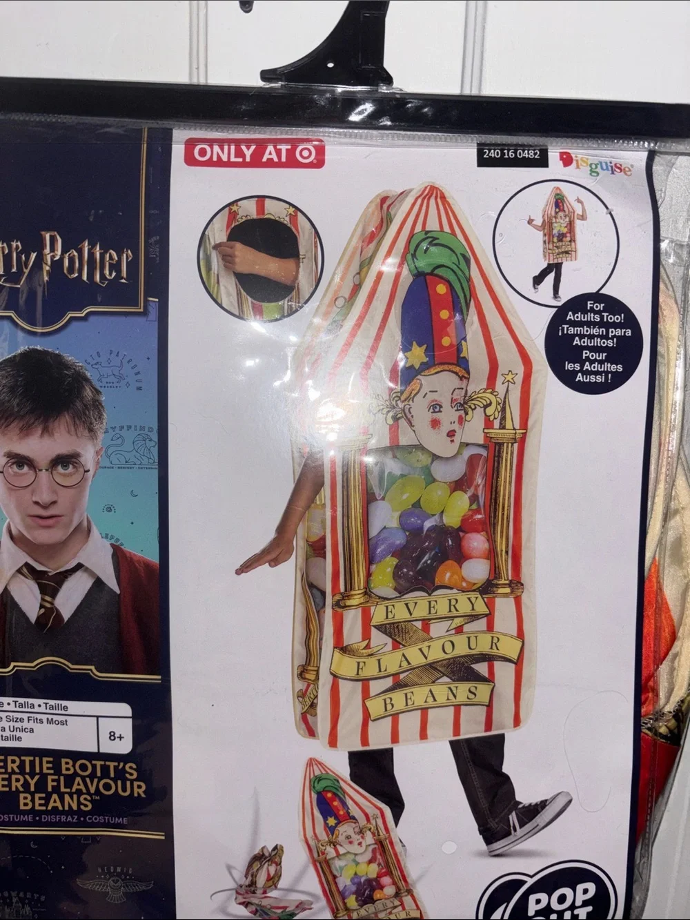 Harry Potter Bertie Bott's Every Flavour Beans Kids Costume - Multicolor